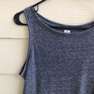 LIKE NEW Alternative Earth Grey T Shirt Dress